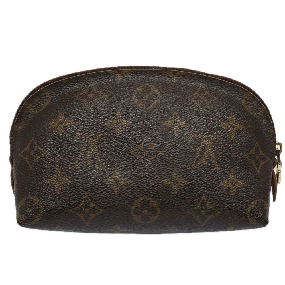 LOUIS VUITTON Monogram Pochette Cosmetic PM Cosmetic Pouch M47515 LV Auth 57871 - Picture 2 of 16